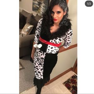 Cruella Halloween costume for women